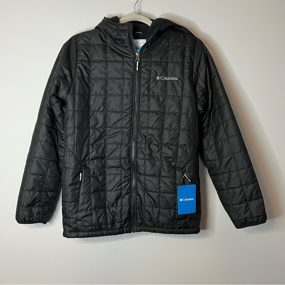 Columbia Black Kids Jacket XL Unisex